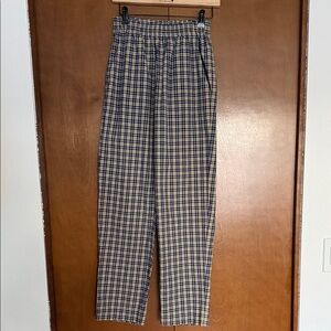 Vintage Plaid Pants